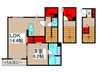 グラナーデ六月の物件間取画像